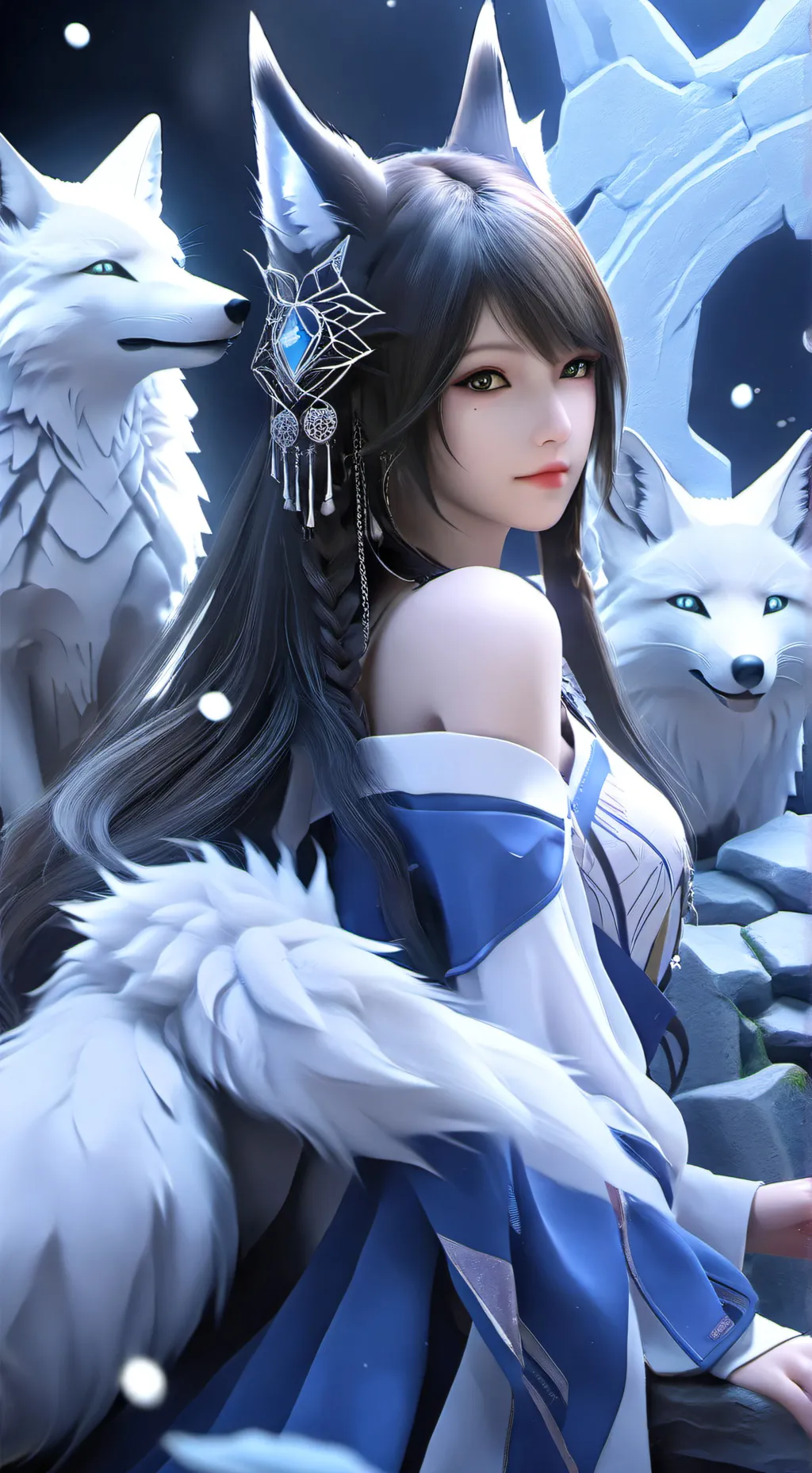 ai character: Maya background