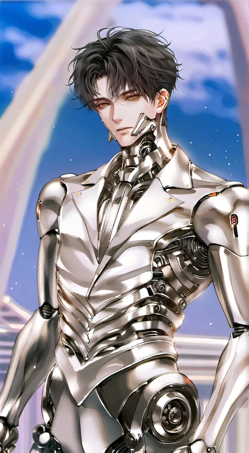 ai character: Ven  background