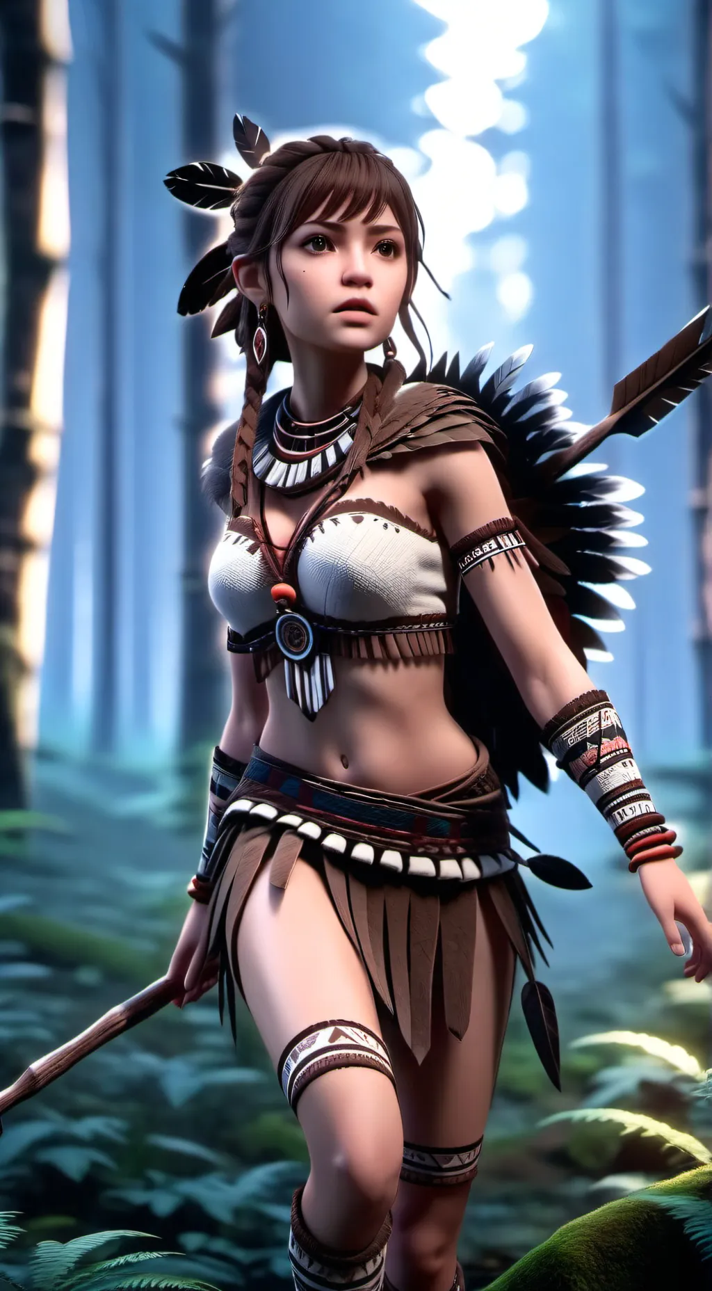 ai character: Wakanda background