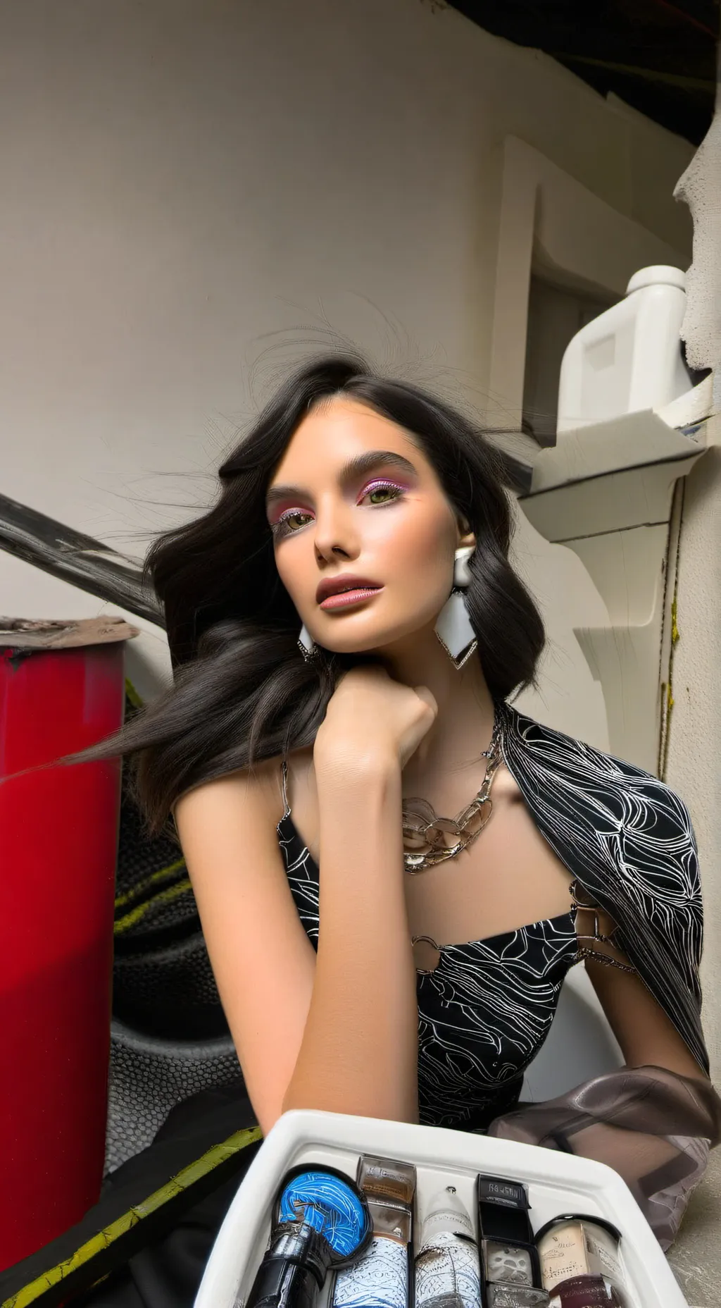 ai character: Claire  background