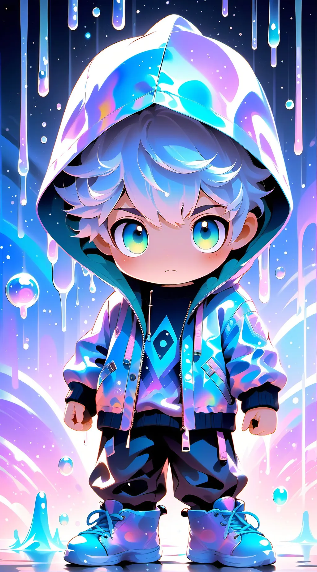 ai character: Mha Future background