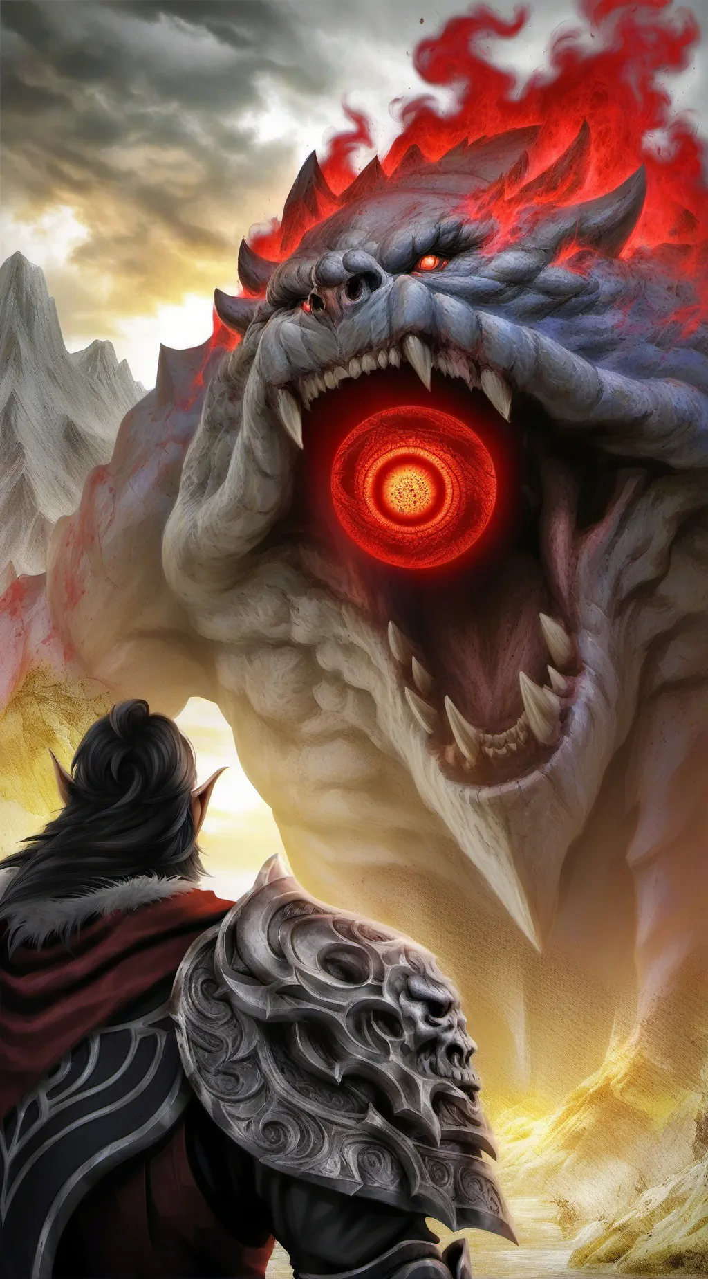 ai character: Flare Ape background