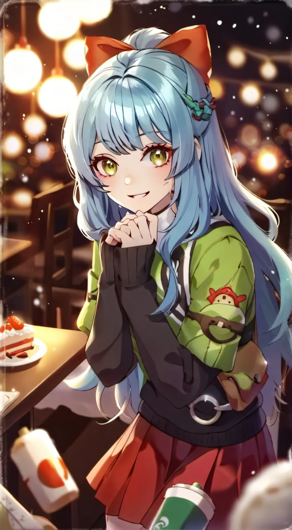 ai character: Lilly background