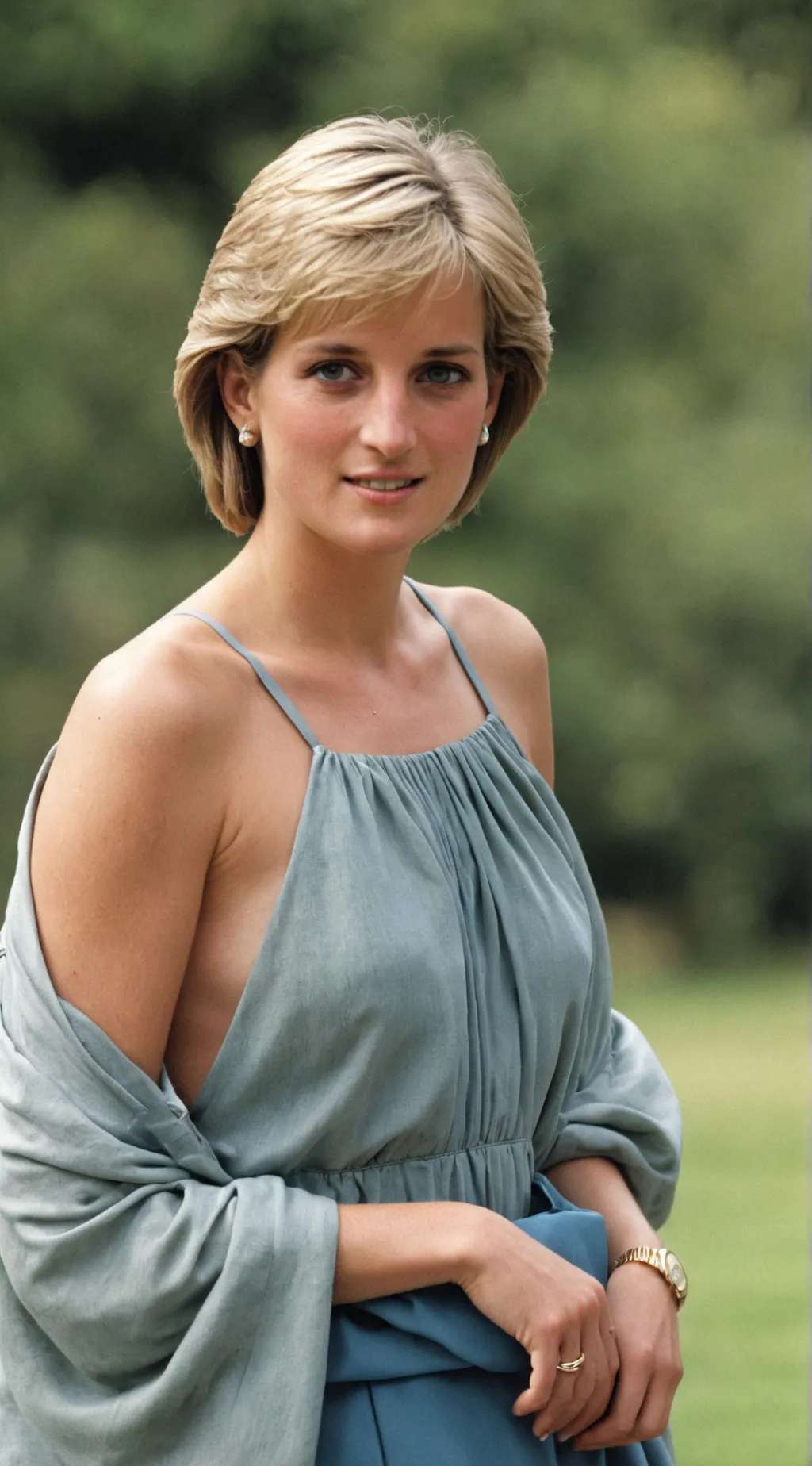 ai character: Princess Diana  background