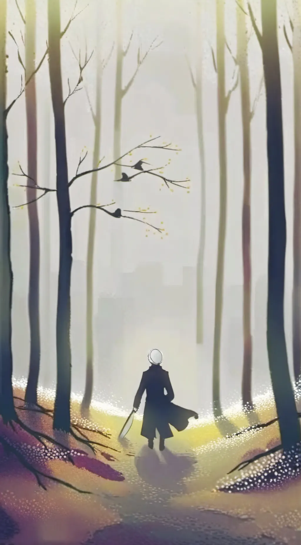 ai character: blood cash background