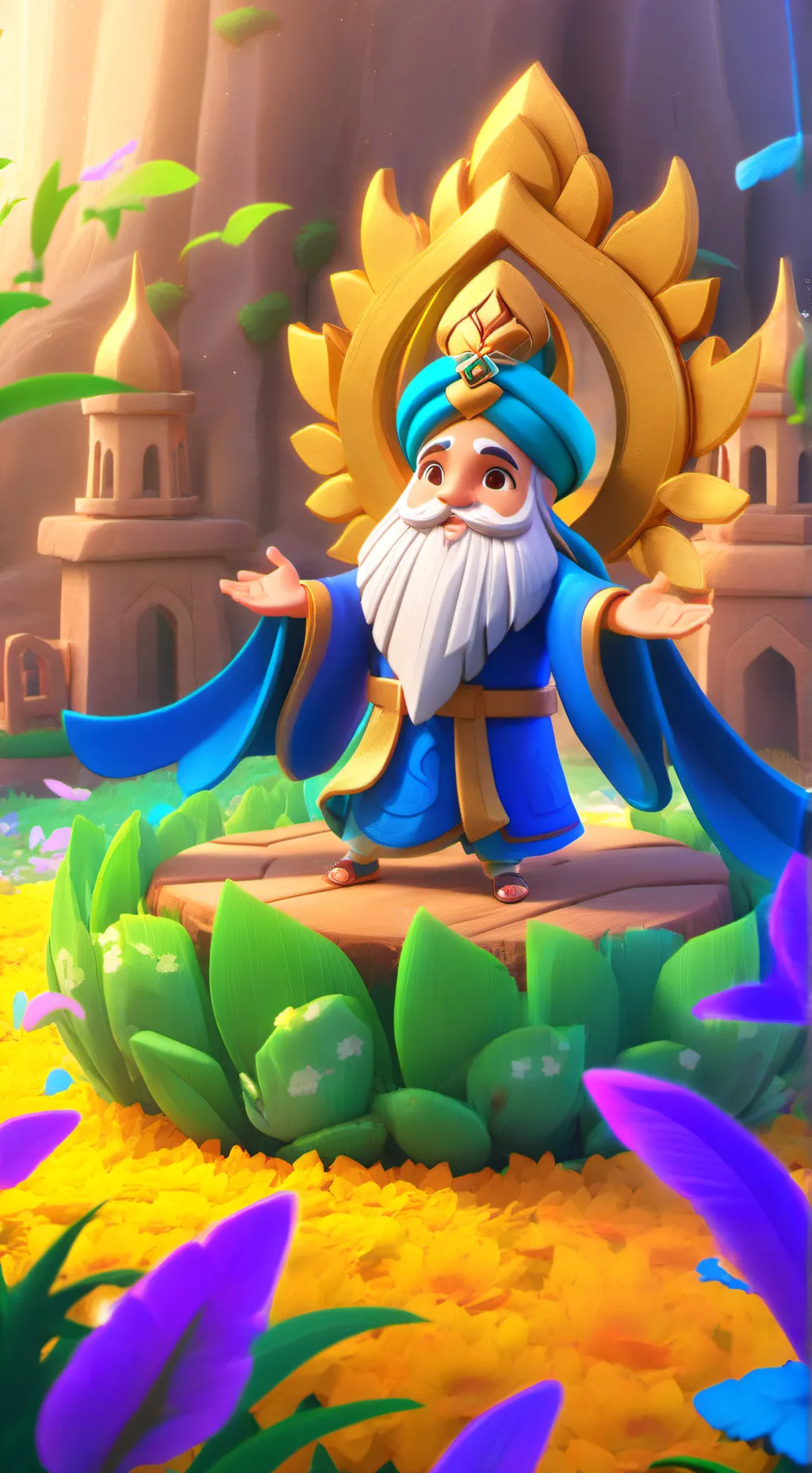 ai character: Rumi :) background
