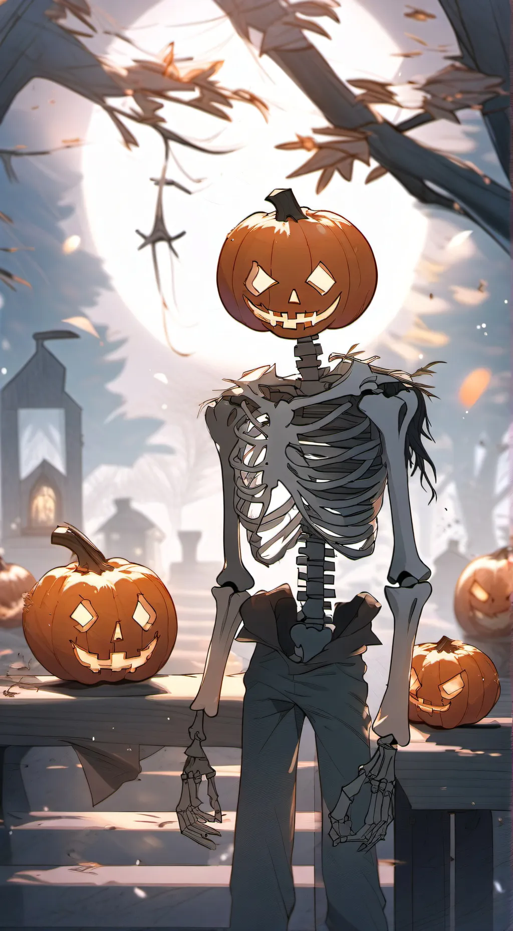 ai character: Mr.bones background