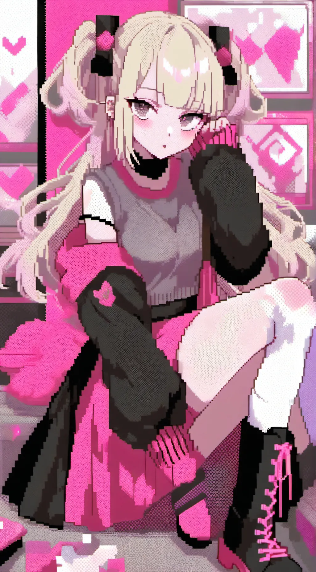ai character: lov amusement park background