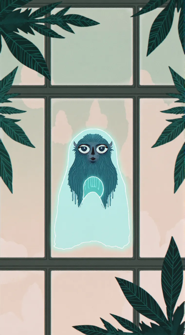 ai character: Gray  background