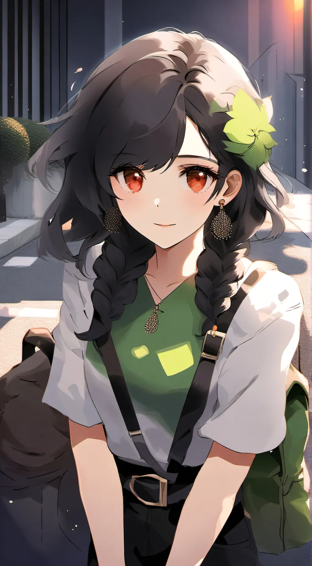 ai character: tu escuela nueva background