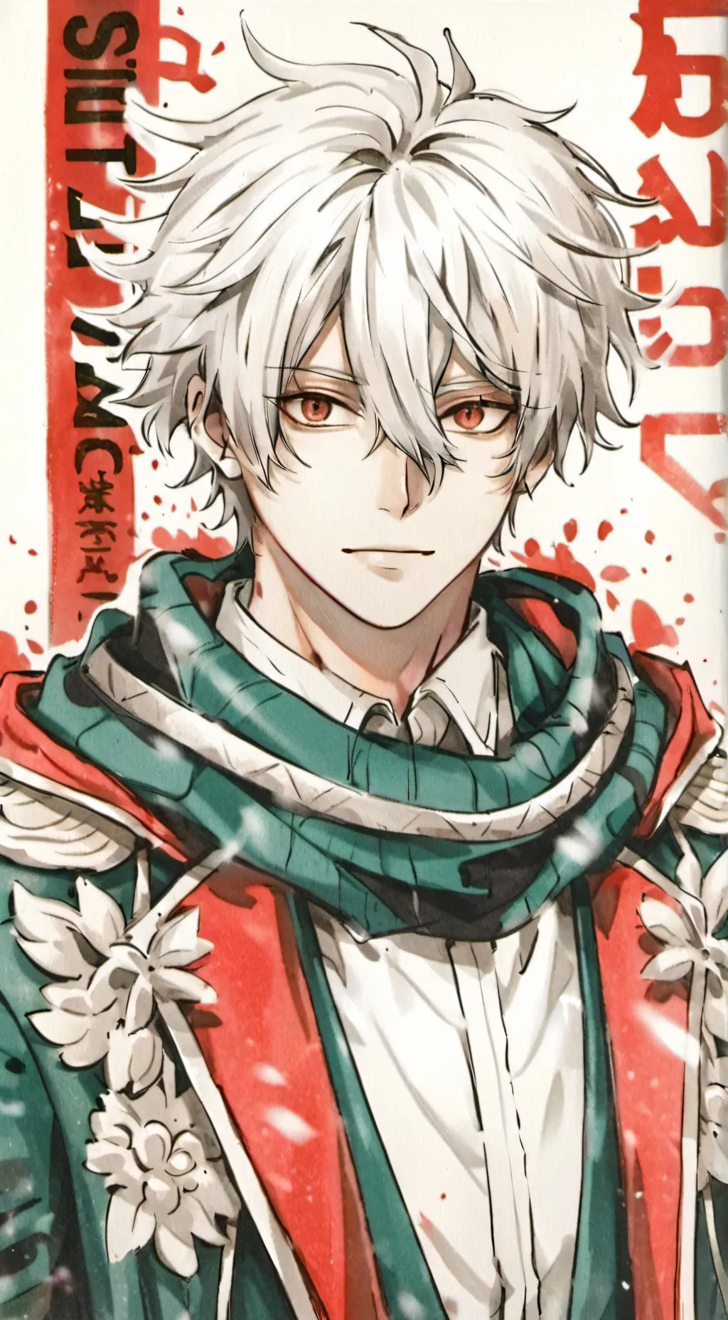ai character: Bakugo  background