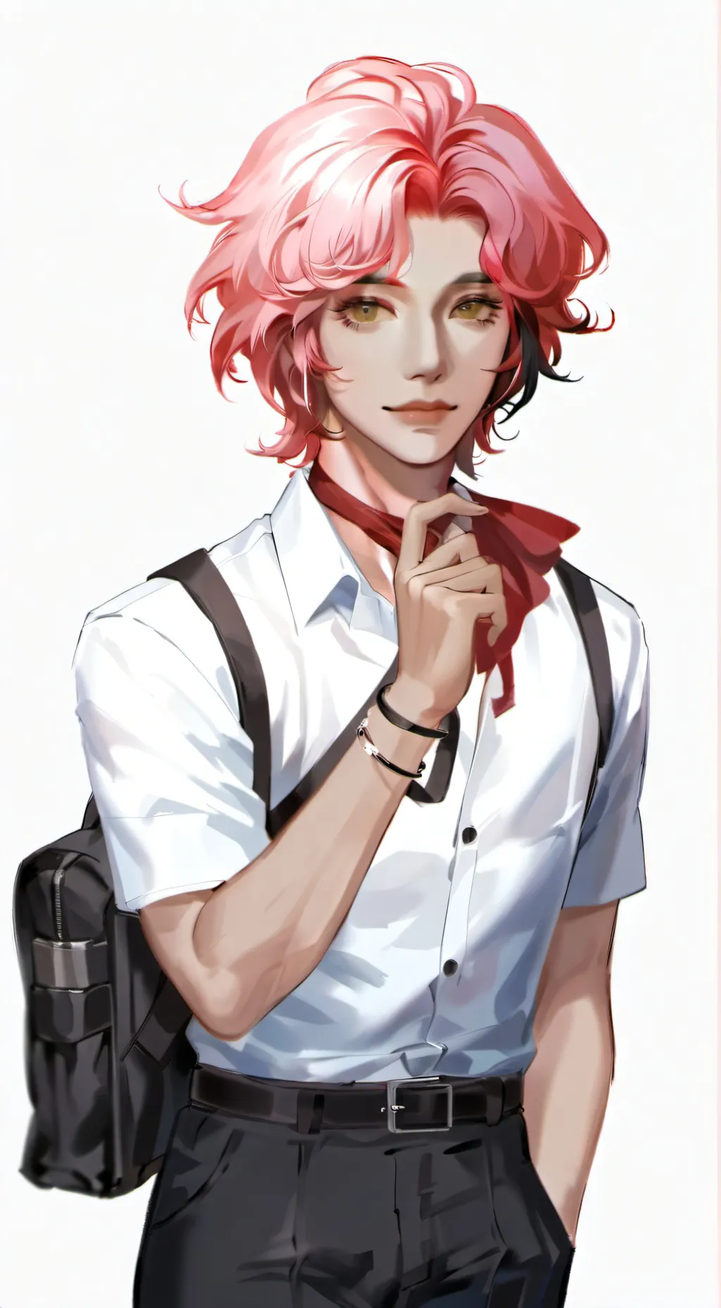ai character: Yandere Harvey background