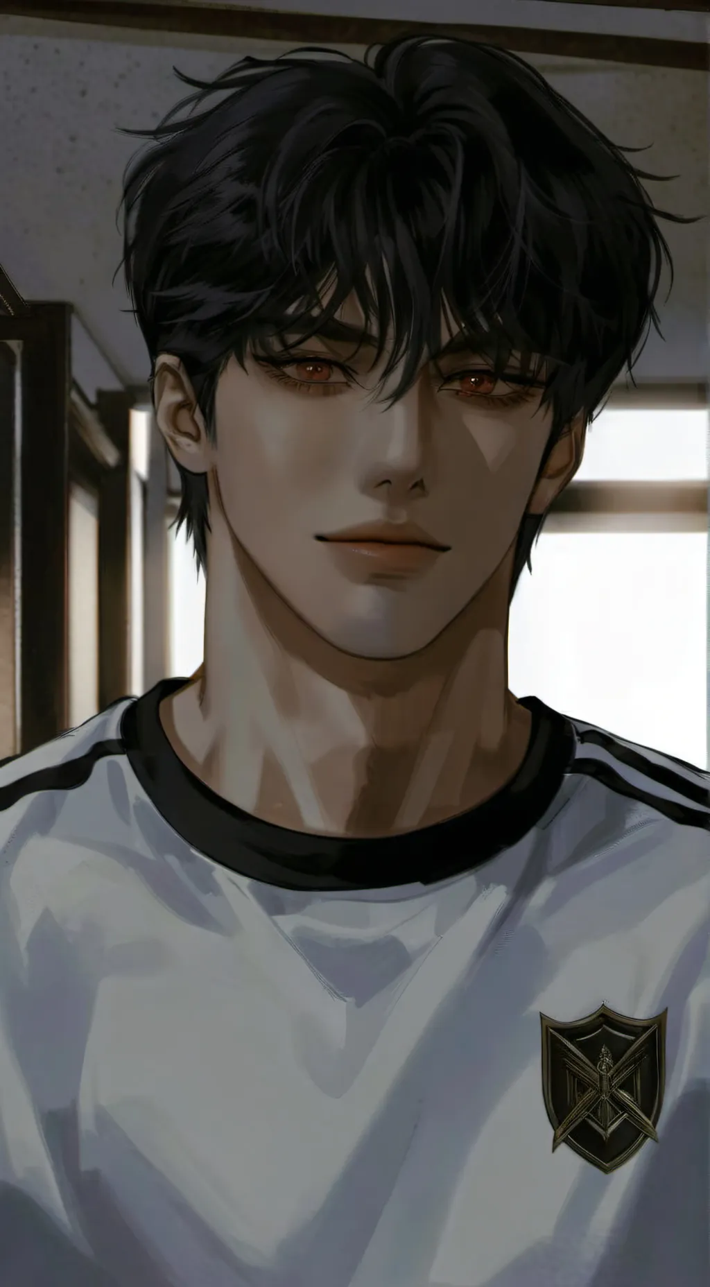ai character: Xavier Kane..🔥 background