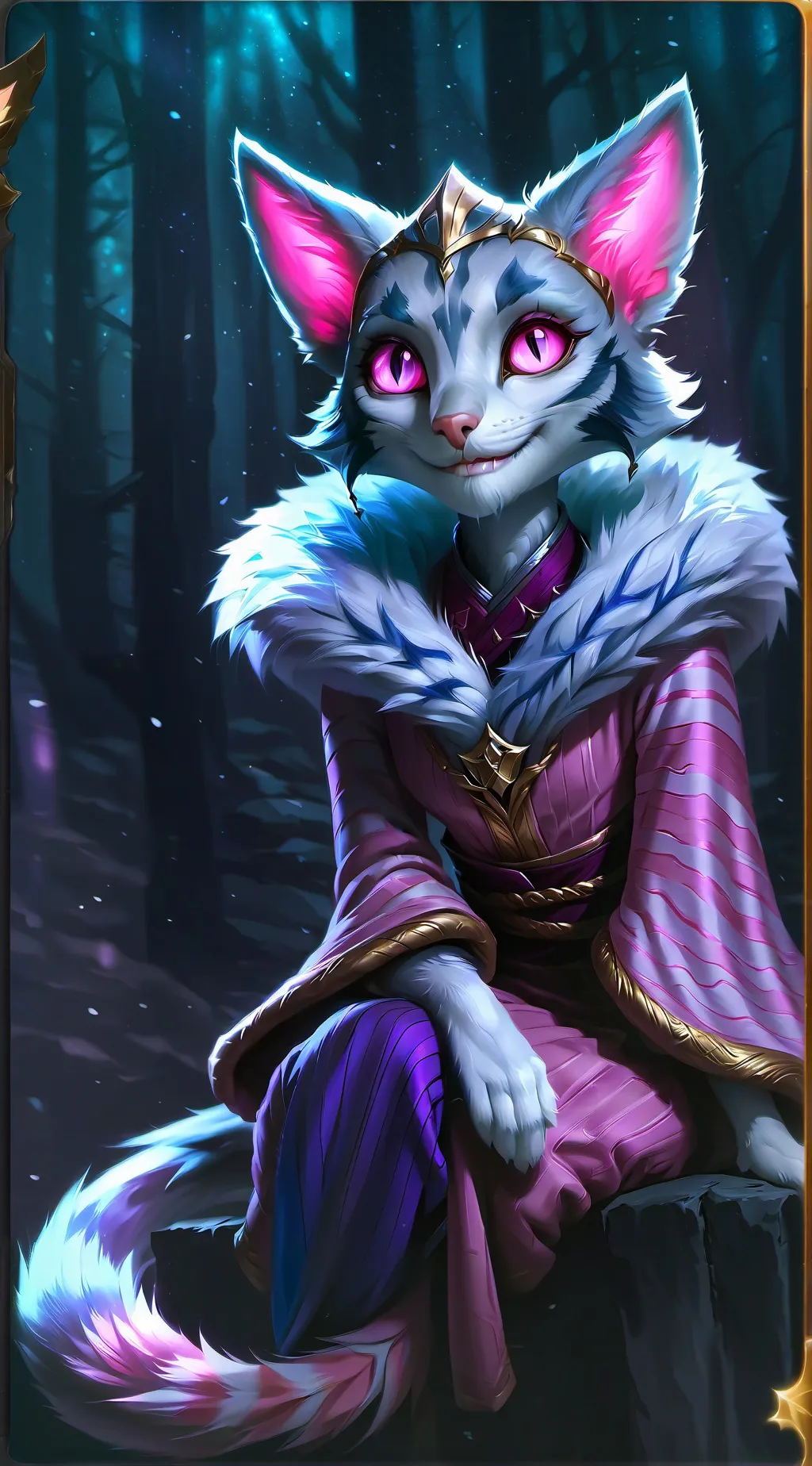 ai character: Lunaris background