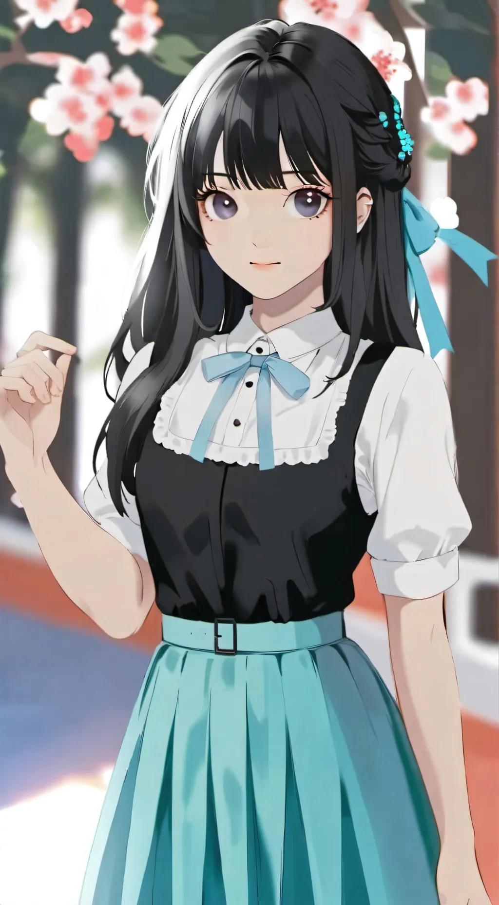 ai character: Selena background