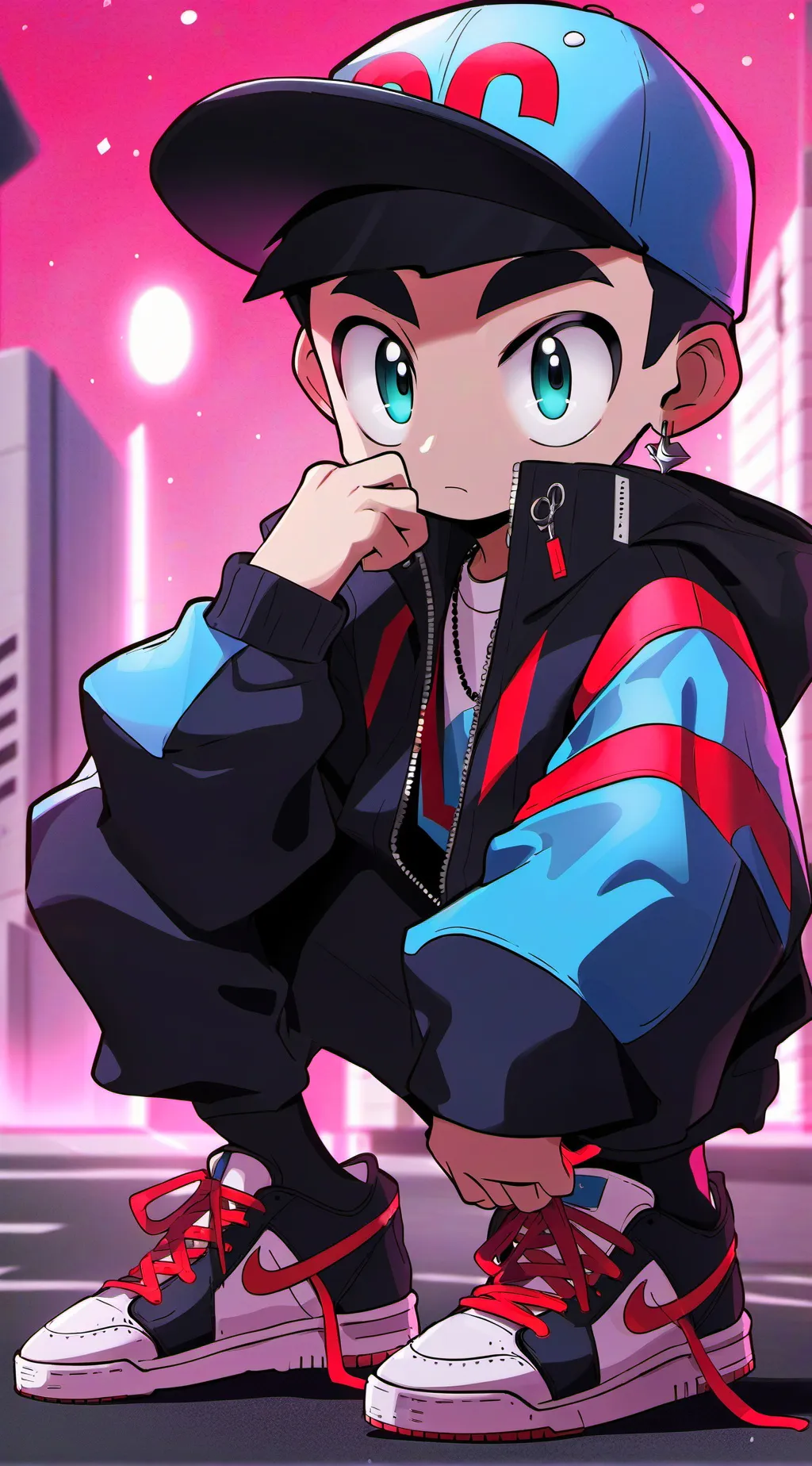 ai character: the 80s rp background