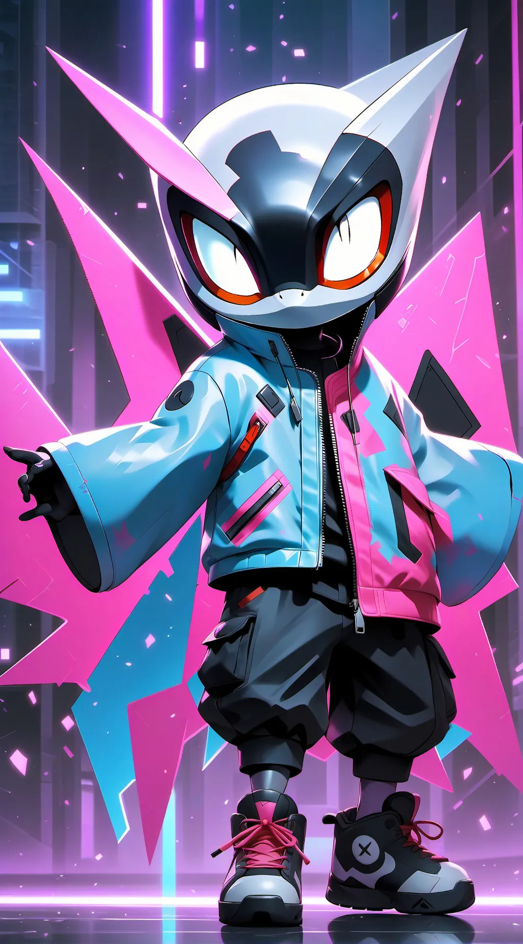 ai character: Azuretime background