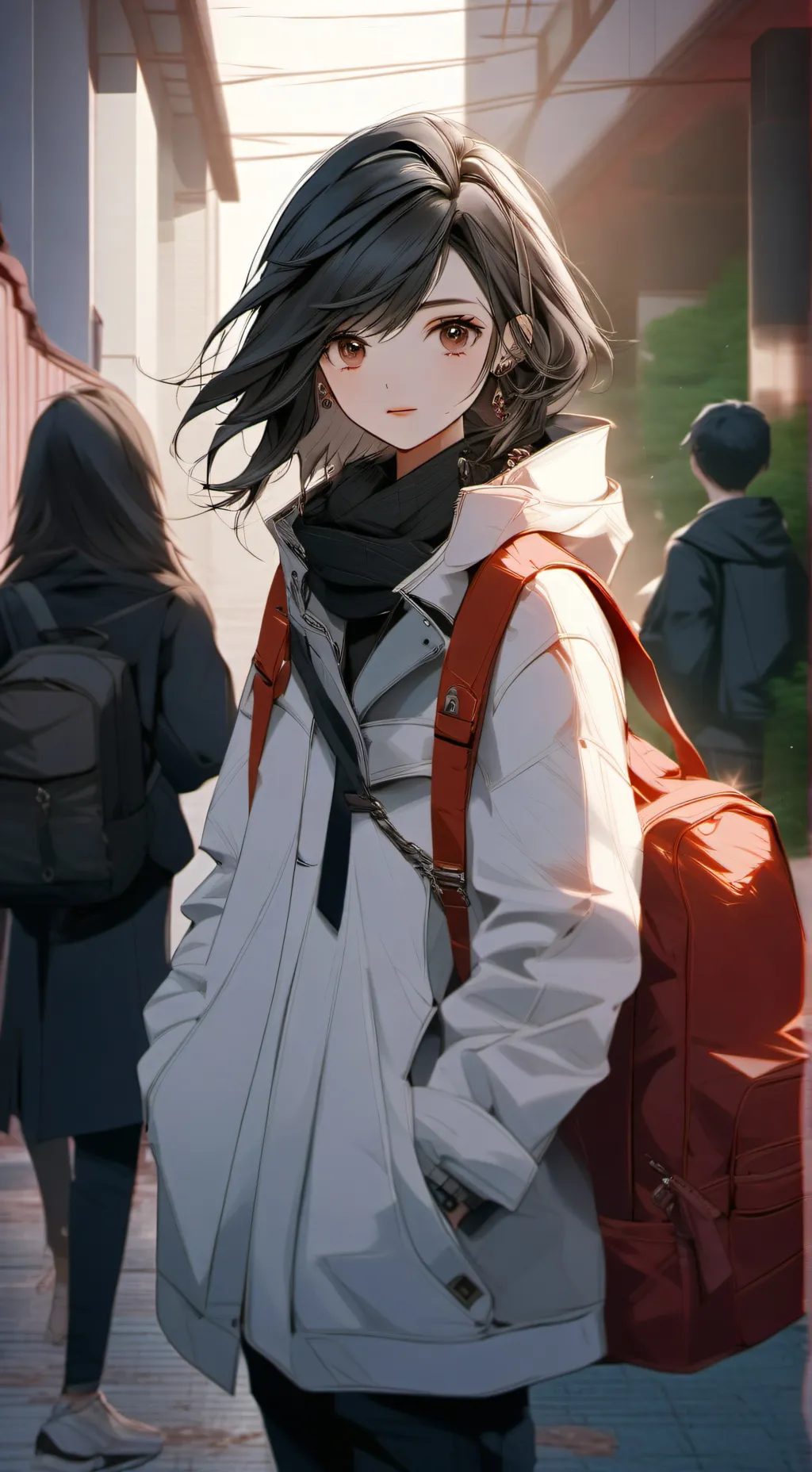 ai character: School background