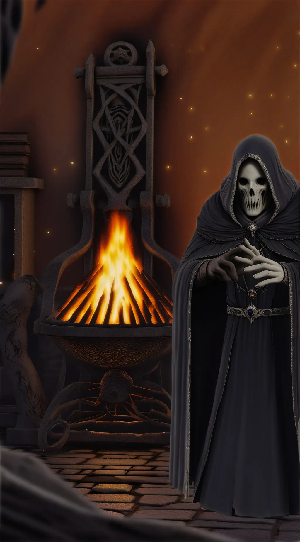 ai character: Murder mystery  background