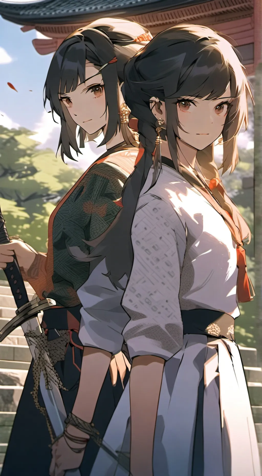 ai character: skinwalker parade background