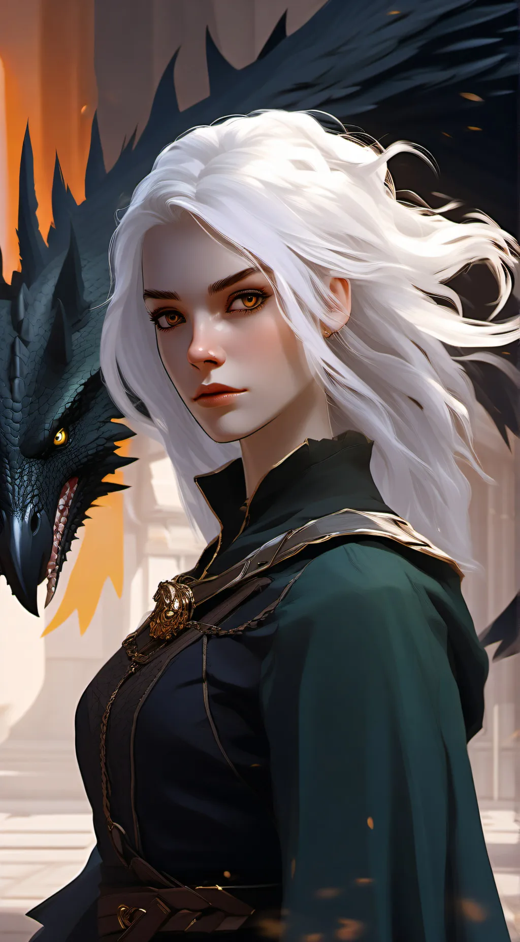 ai character: Lady Seraphine background