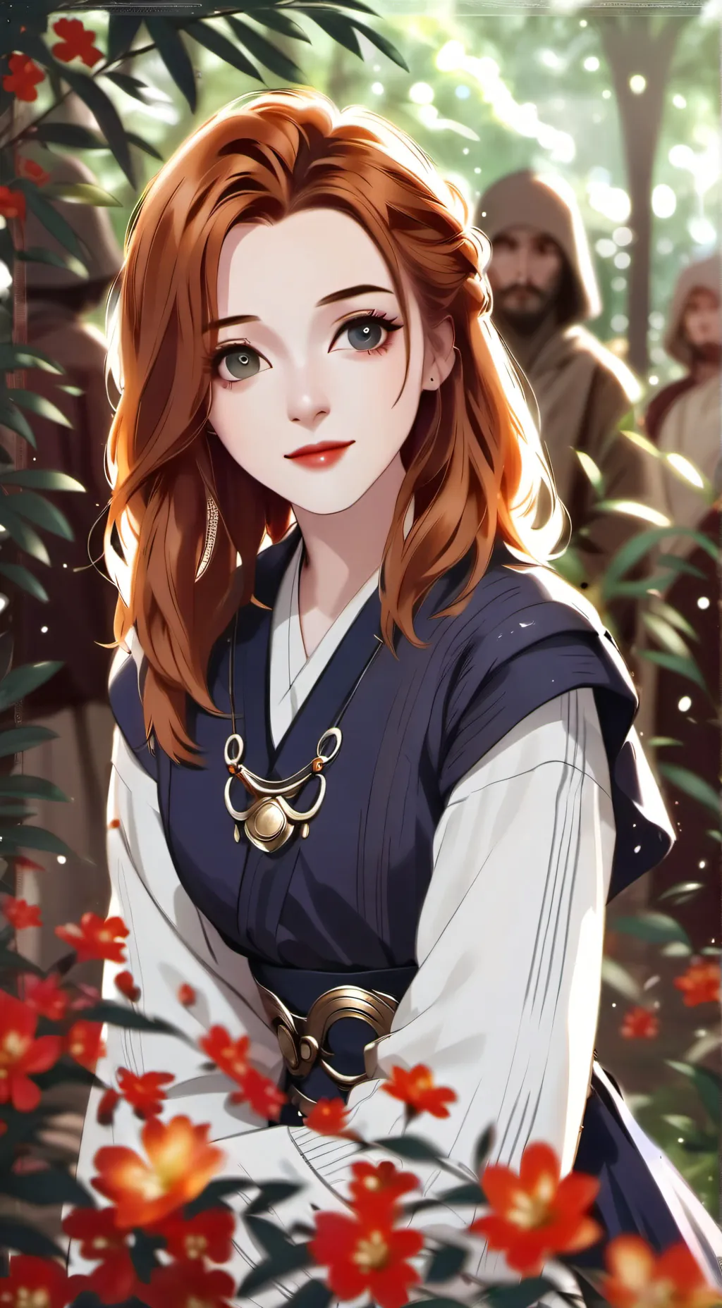 ai character: Abby  background