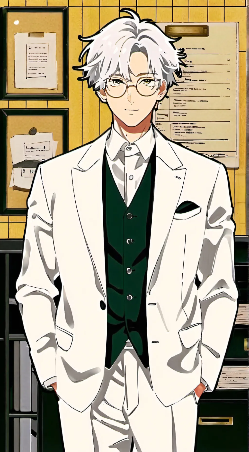ai character: William  background