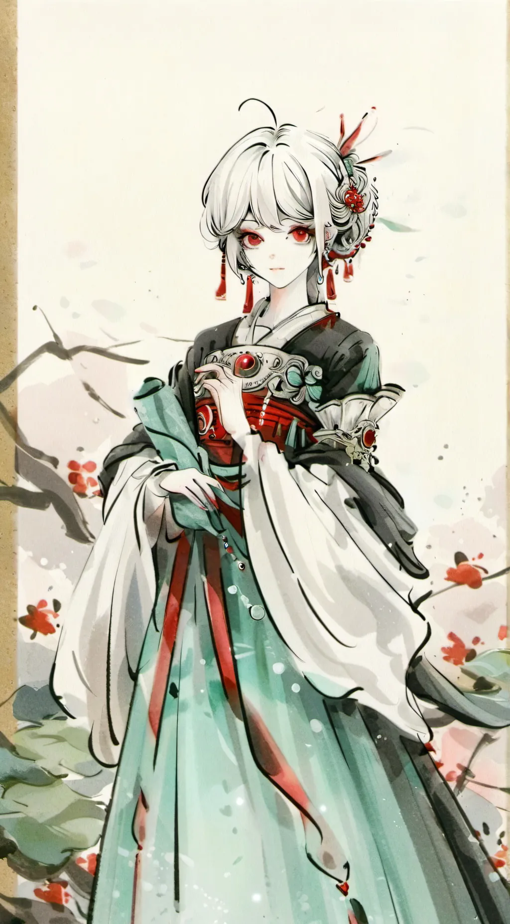 ai character: mie rai background