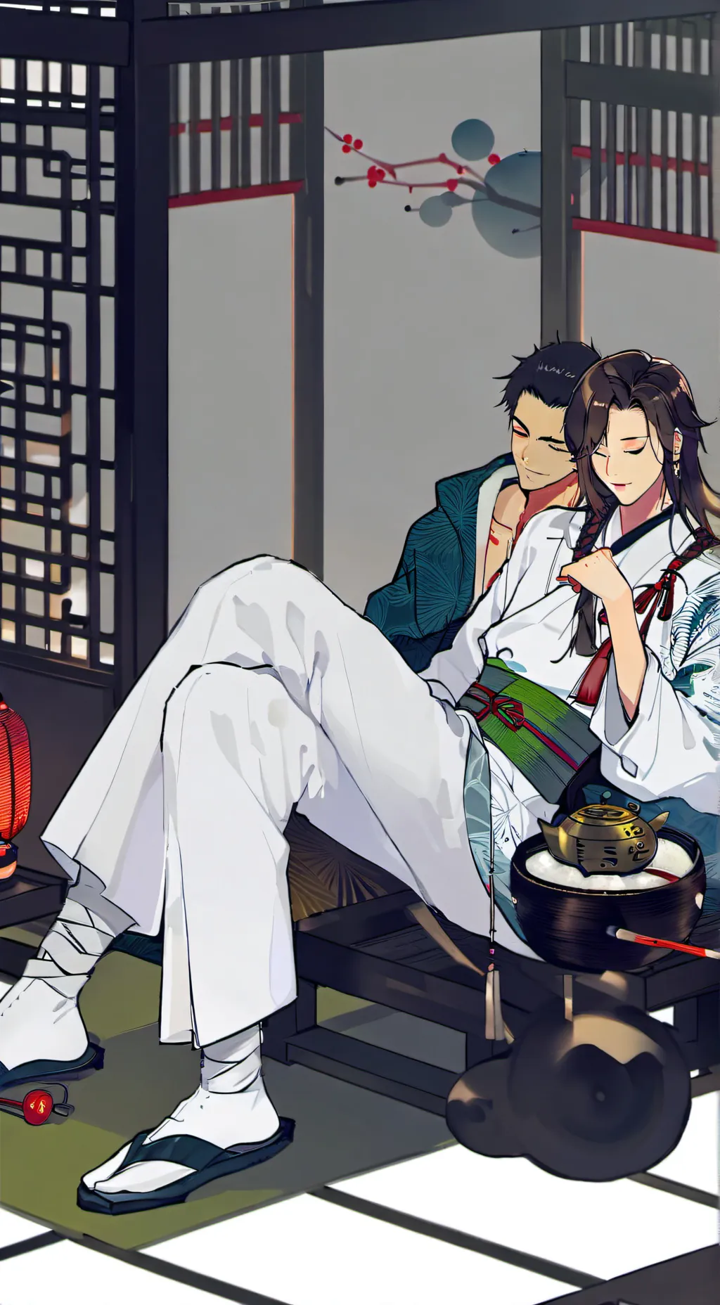 ai character: Bsd missing Dazai! background