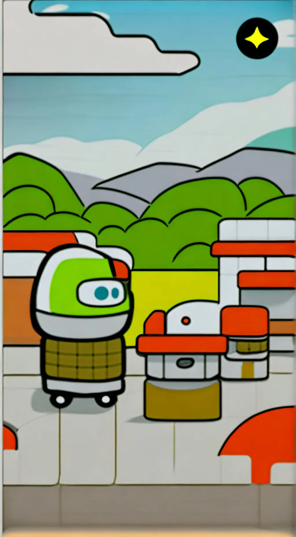 ai character: Wenda x Simon 2 background