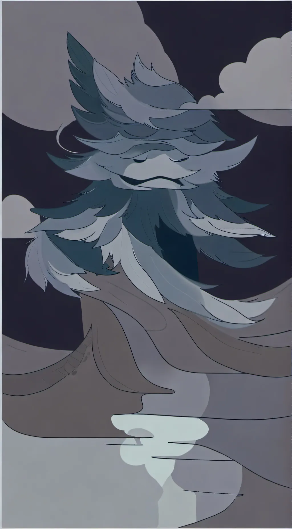ai character: Miss Circle background