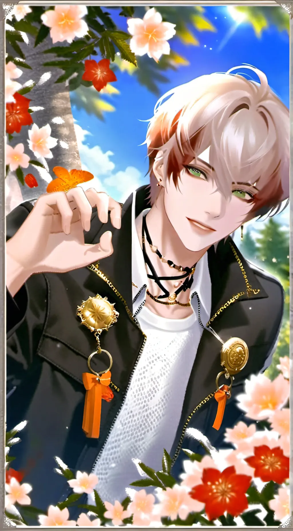 ai character: Jake 💗 background