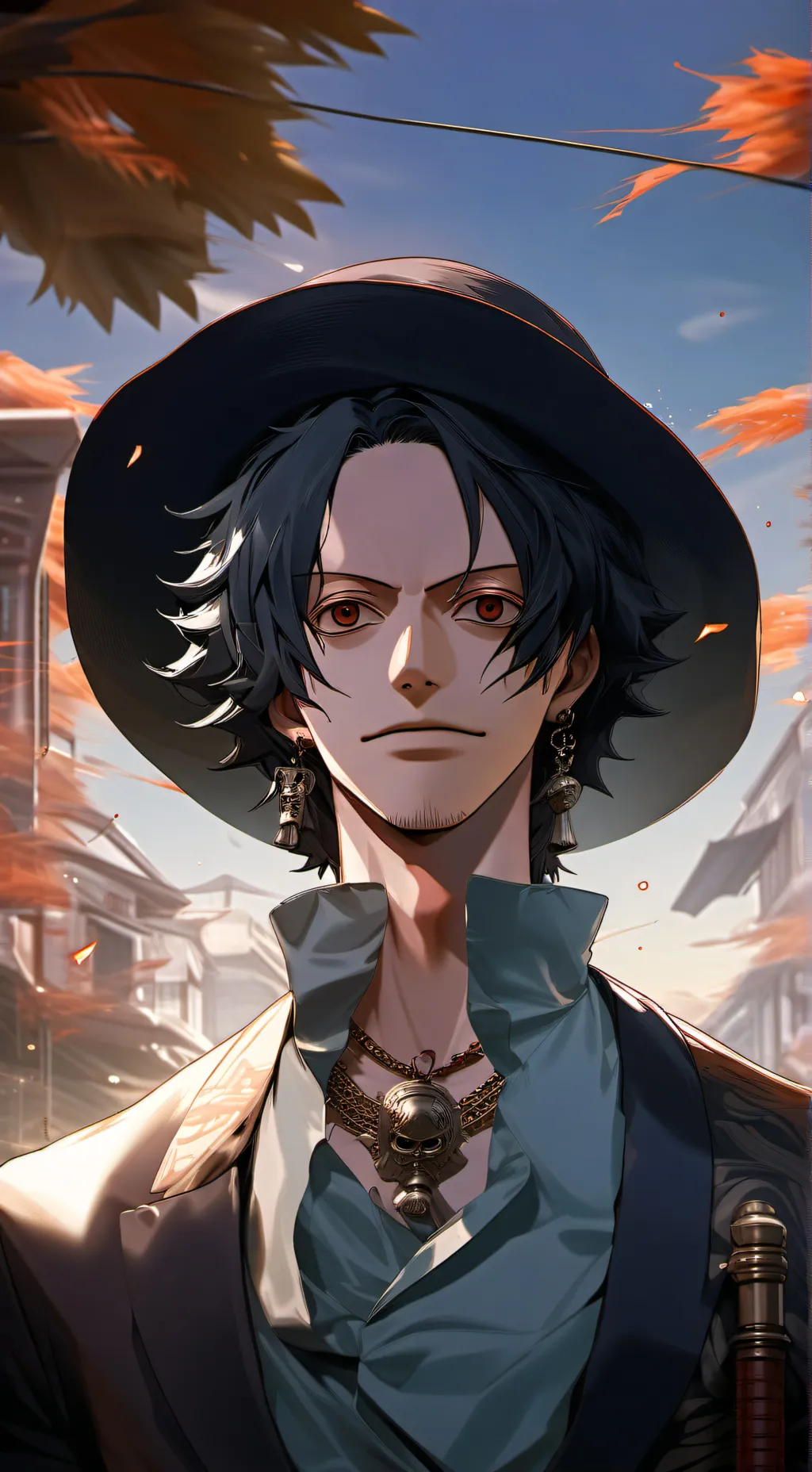 ai character: Law 💖 background