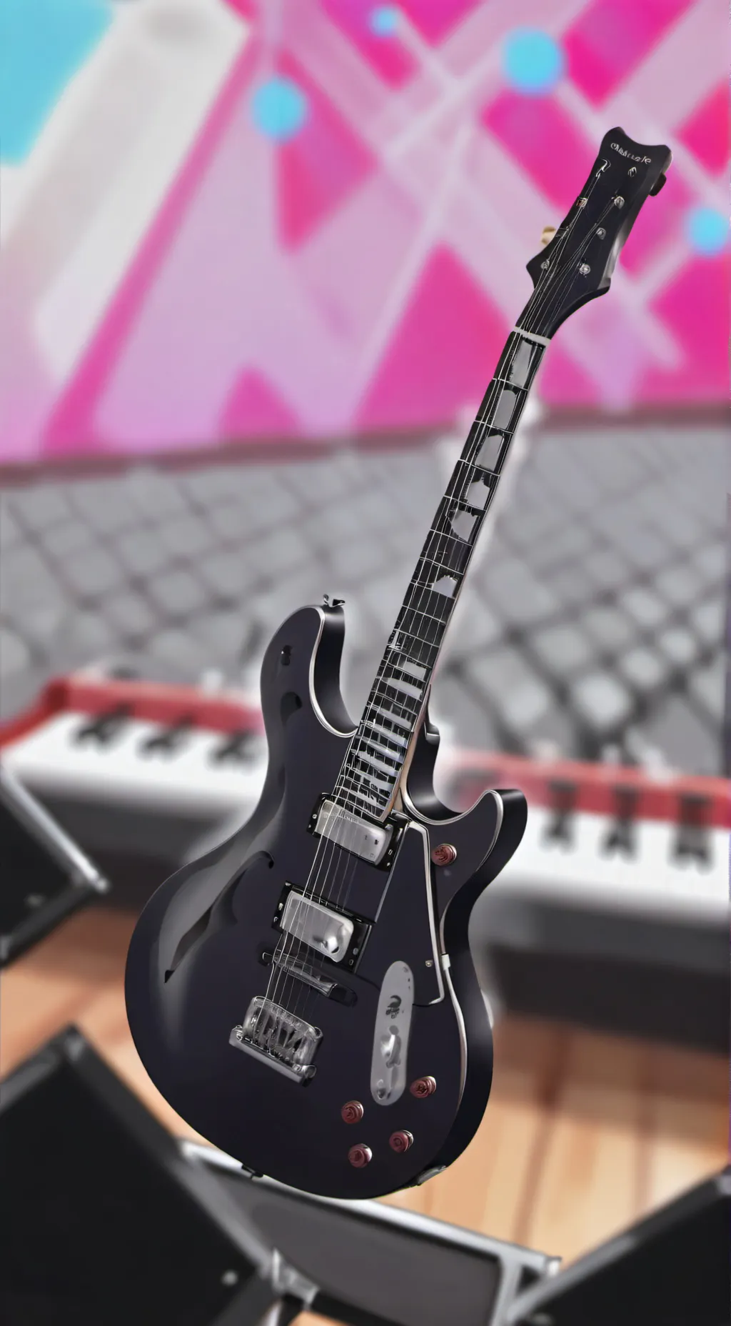 ai character: kny concert background