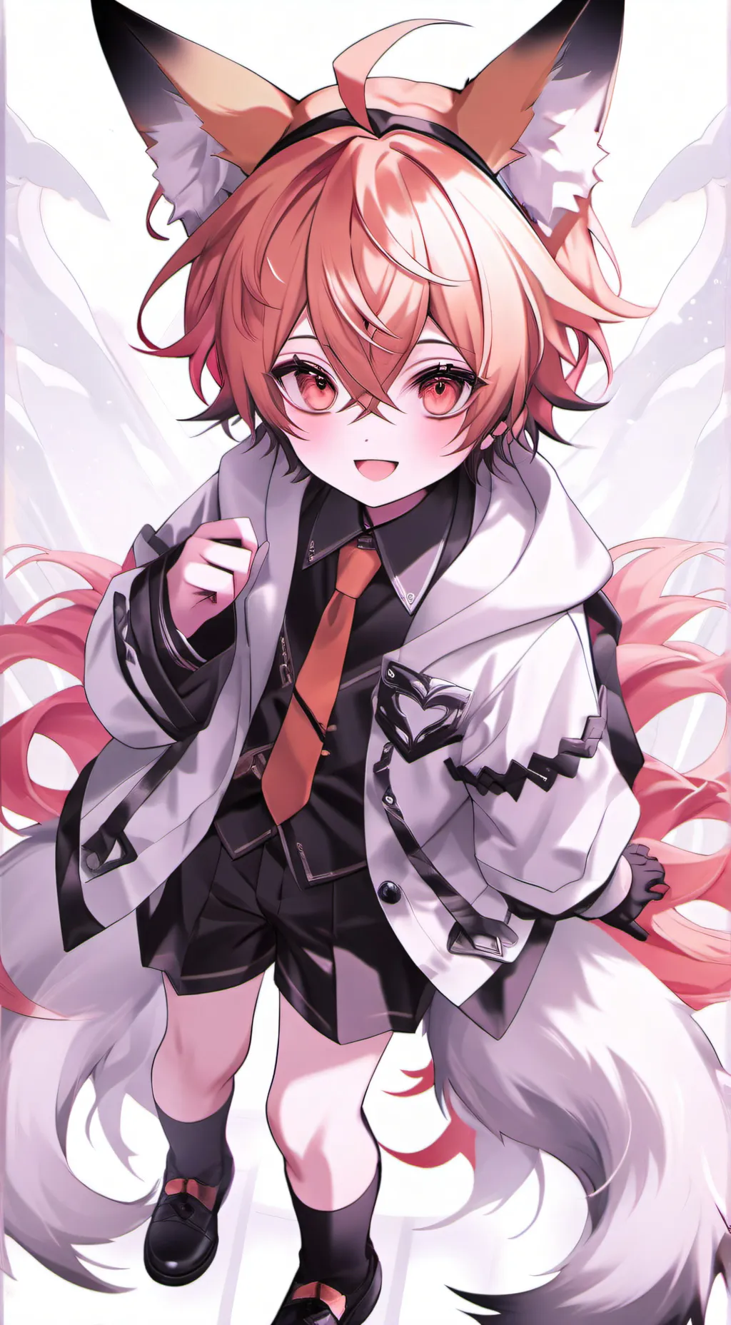 ai character: Luke The Fox🦊 background
