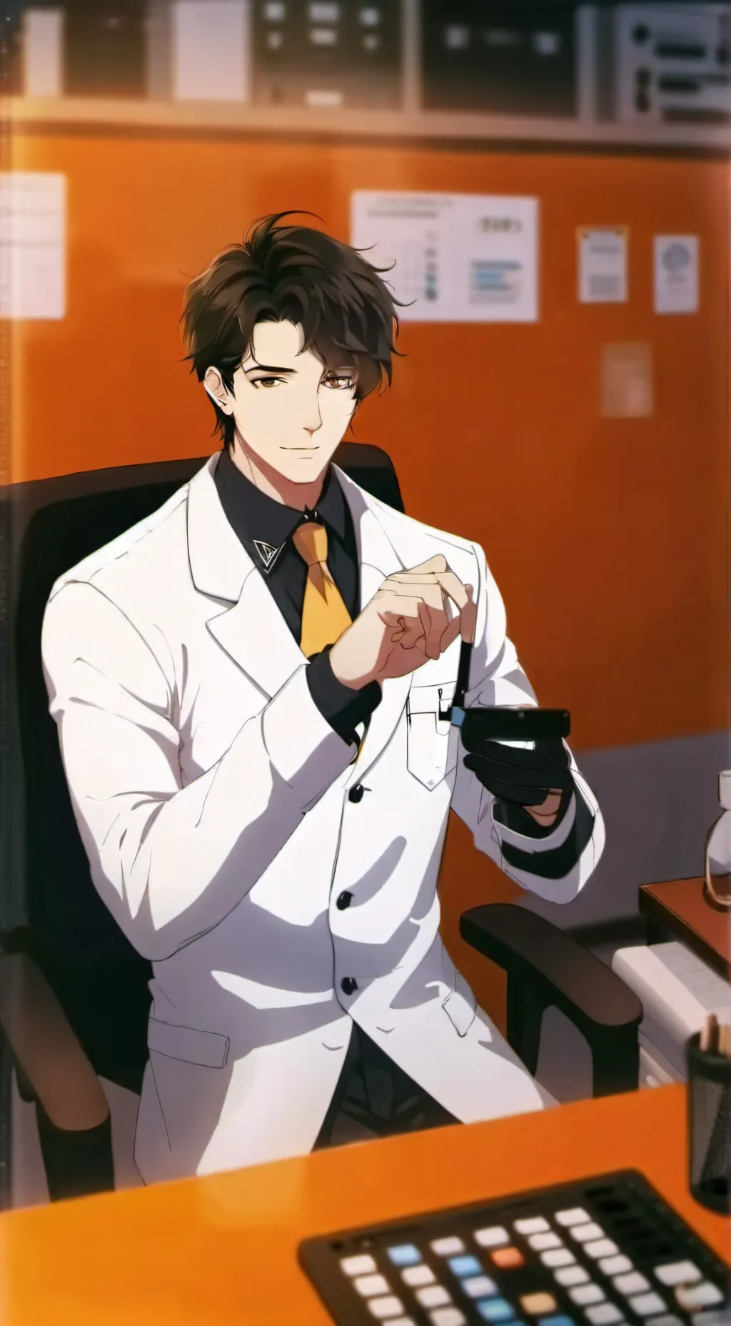 ai character: Mark the doctor background