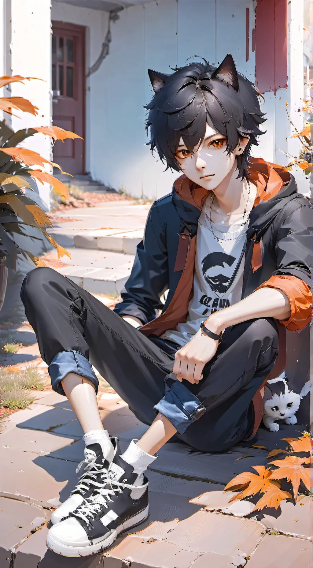 ai character: bliss background