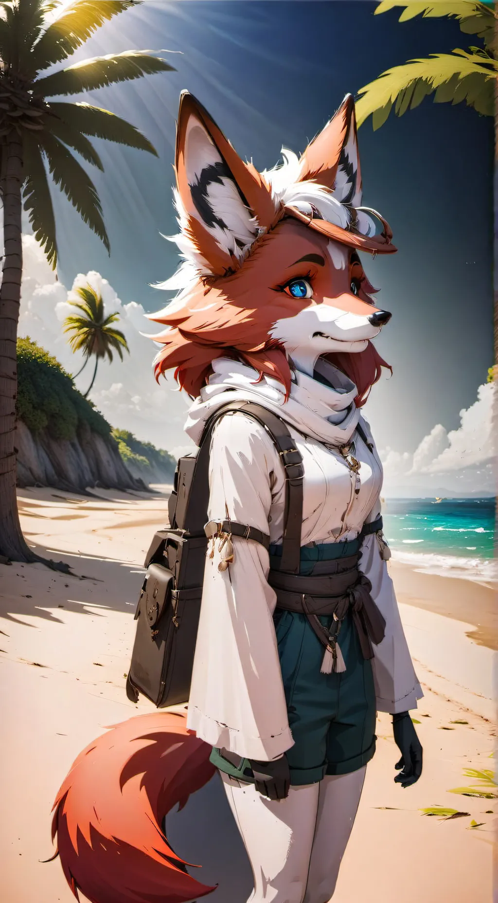 ai character: Arial West background