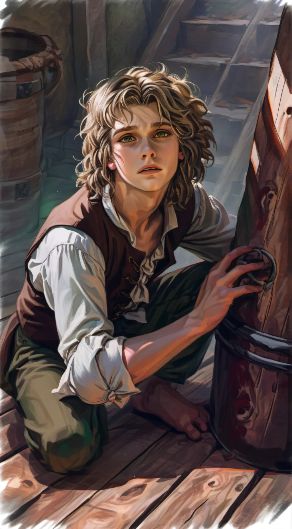ai character: Ramie background