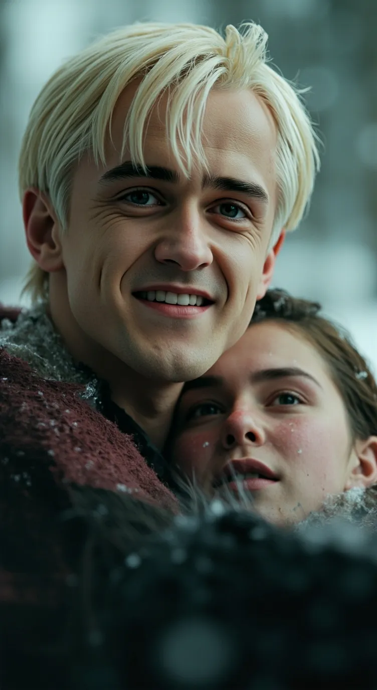 ai character: Draco Malfoy ❄️ background