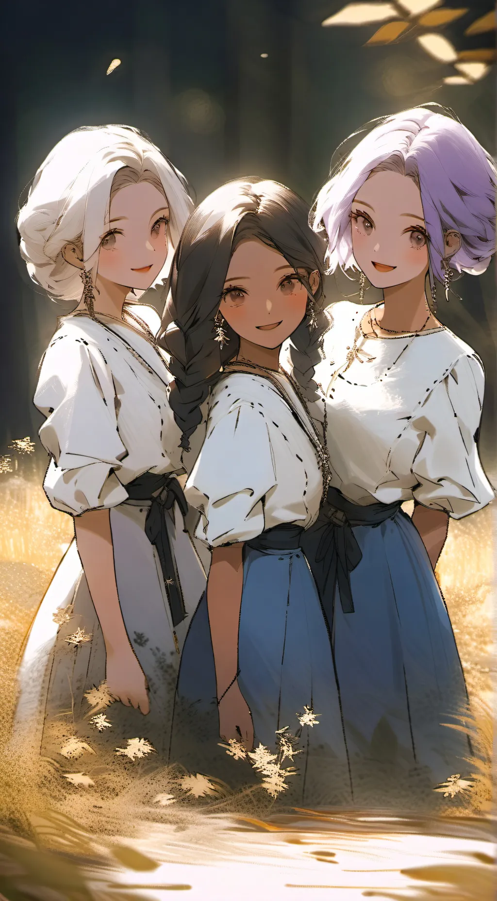 ai character: les amis  background