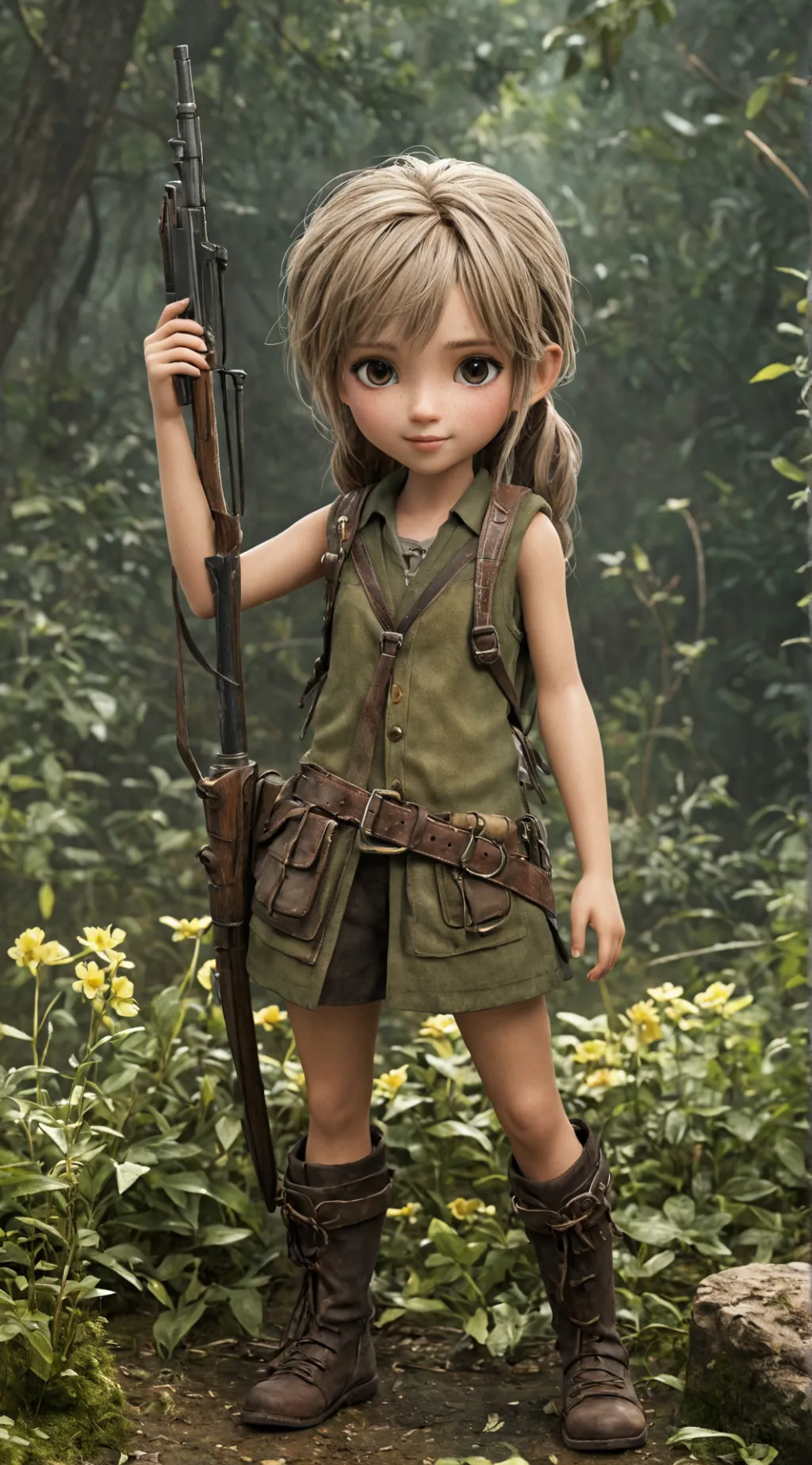 ai character: jelly jamm sprunki background