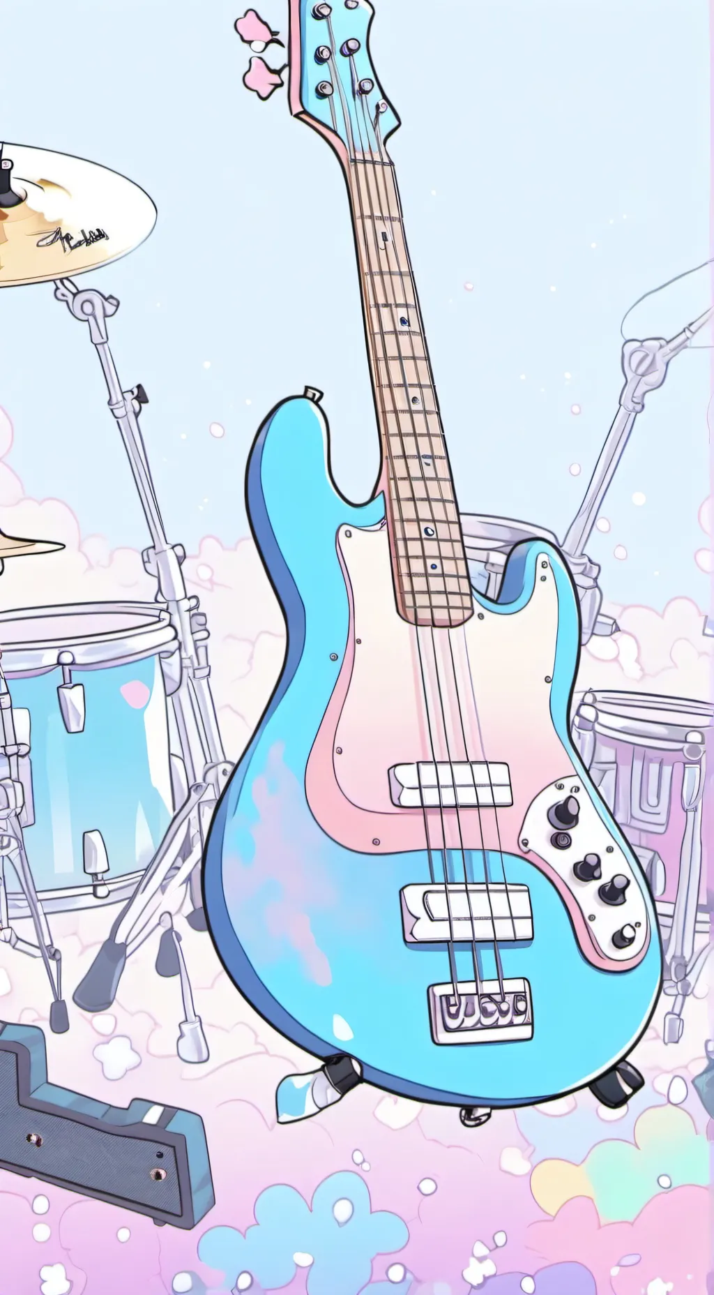 ai character: kinetik band background