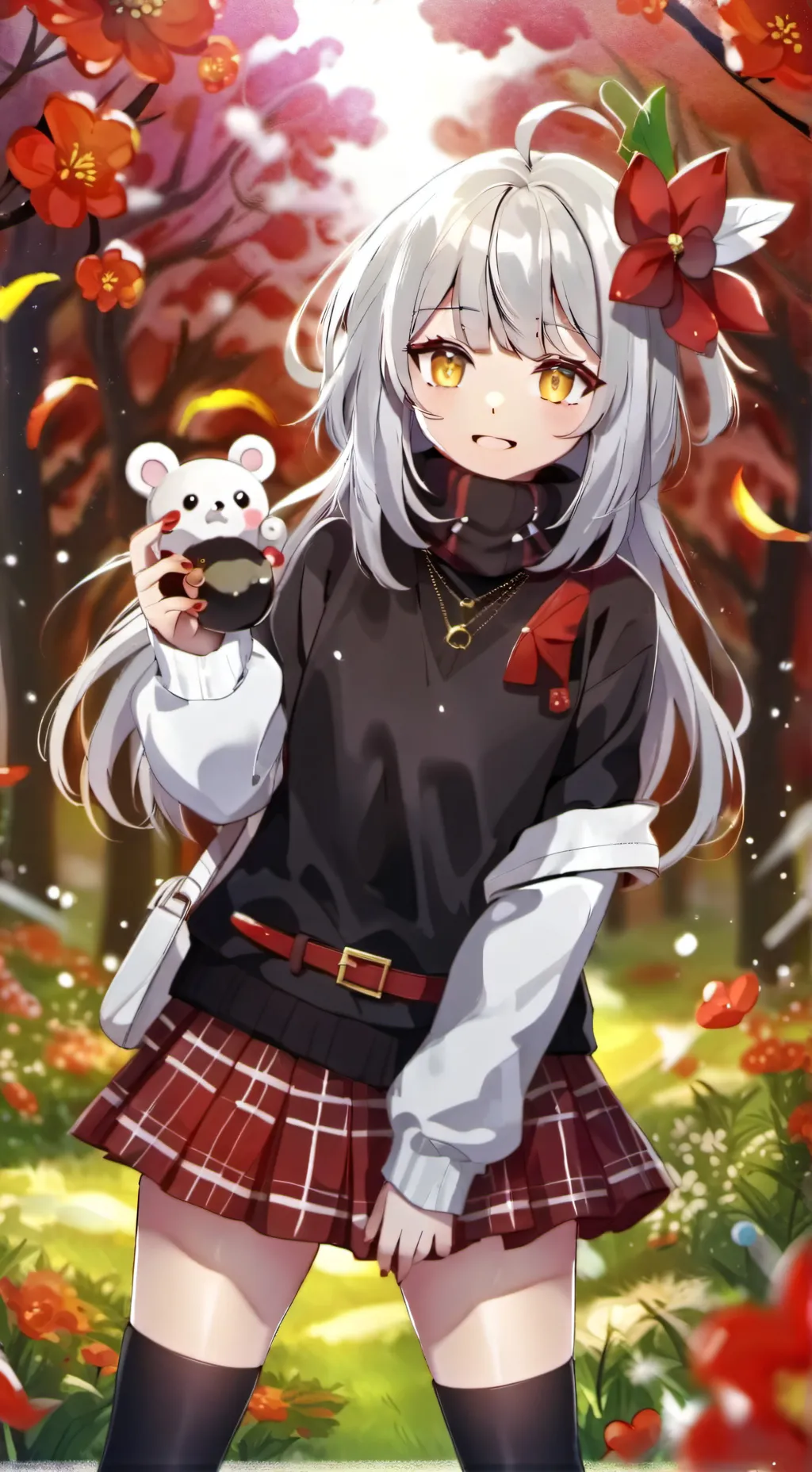 ai character: luna background