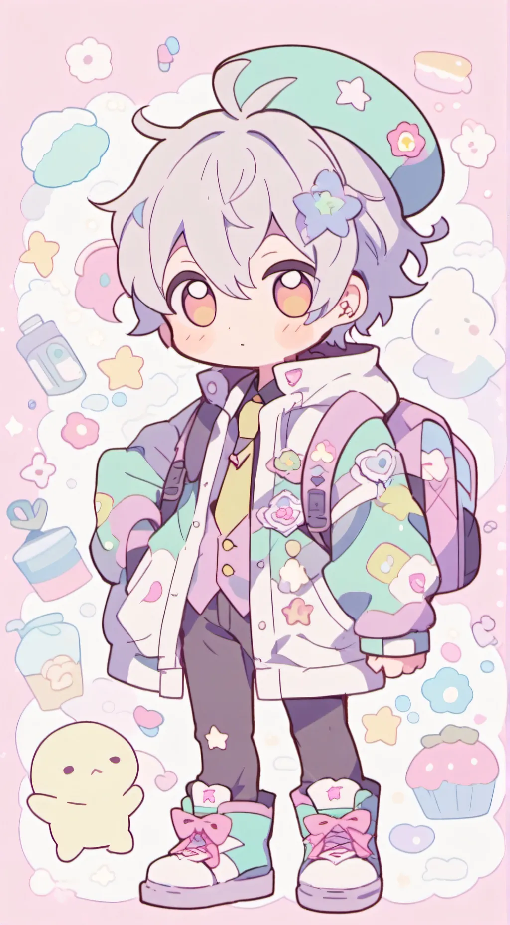 ai character: Nico background