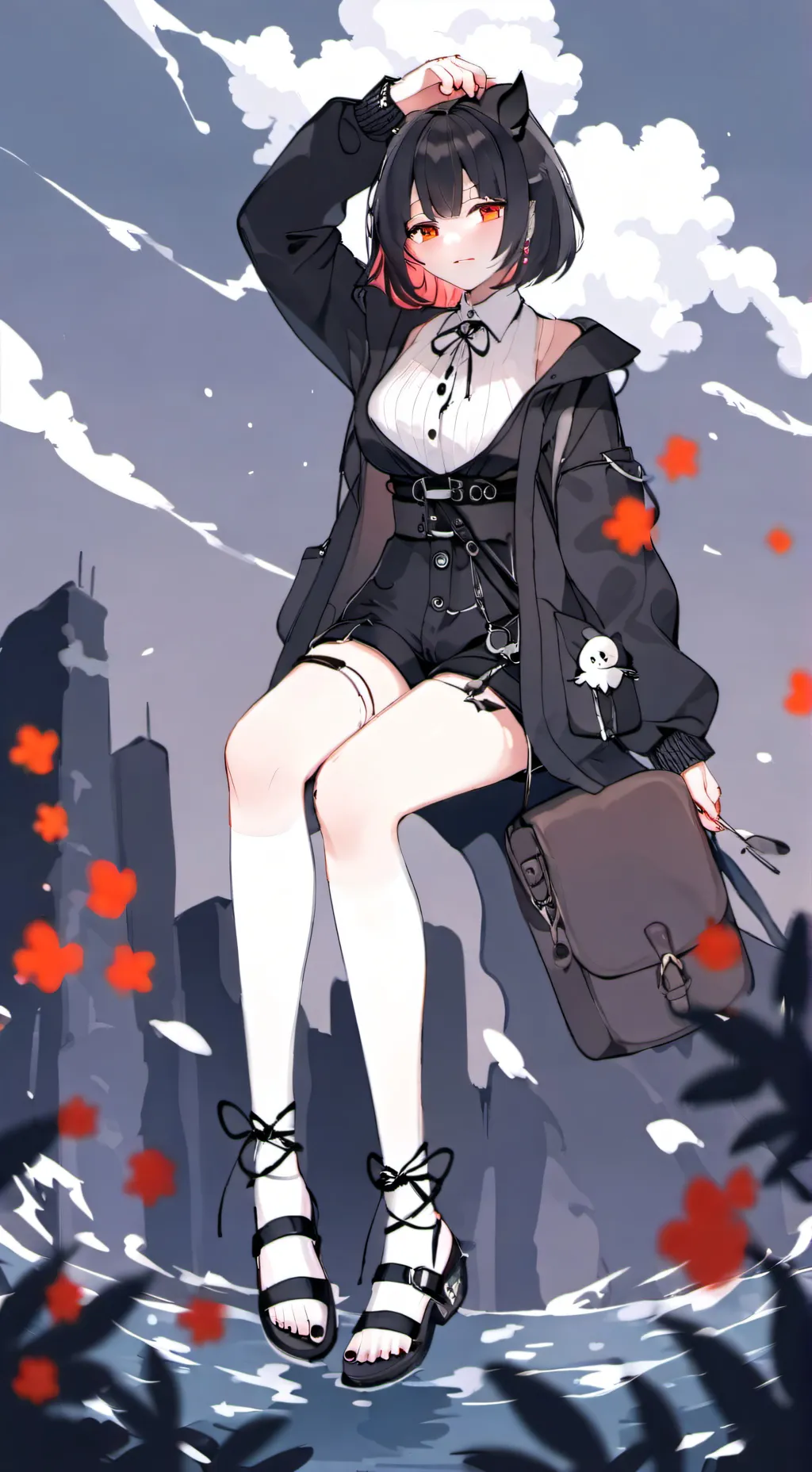 ai character: Amanda background