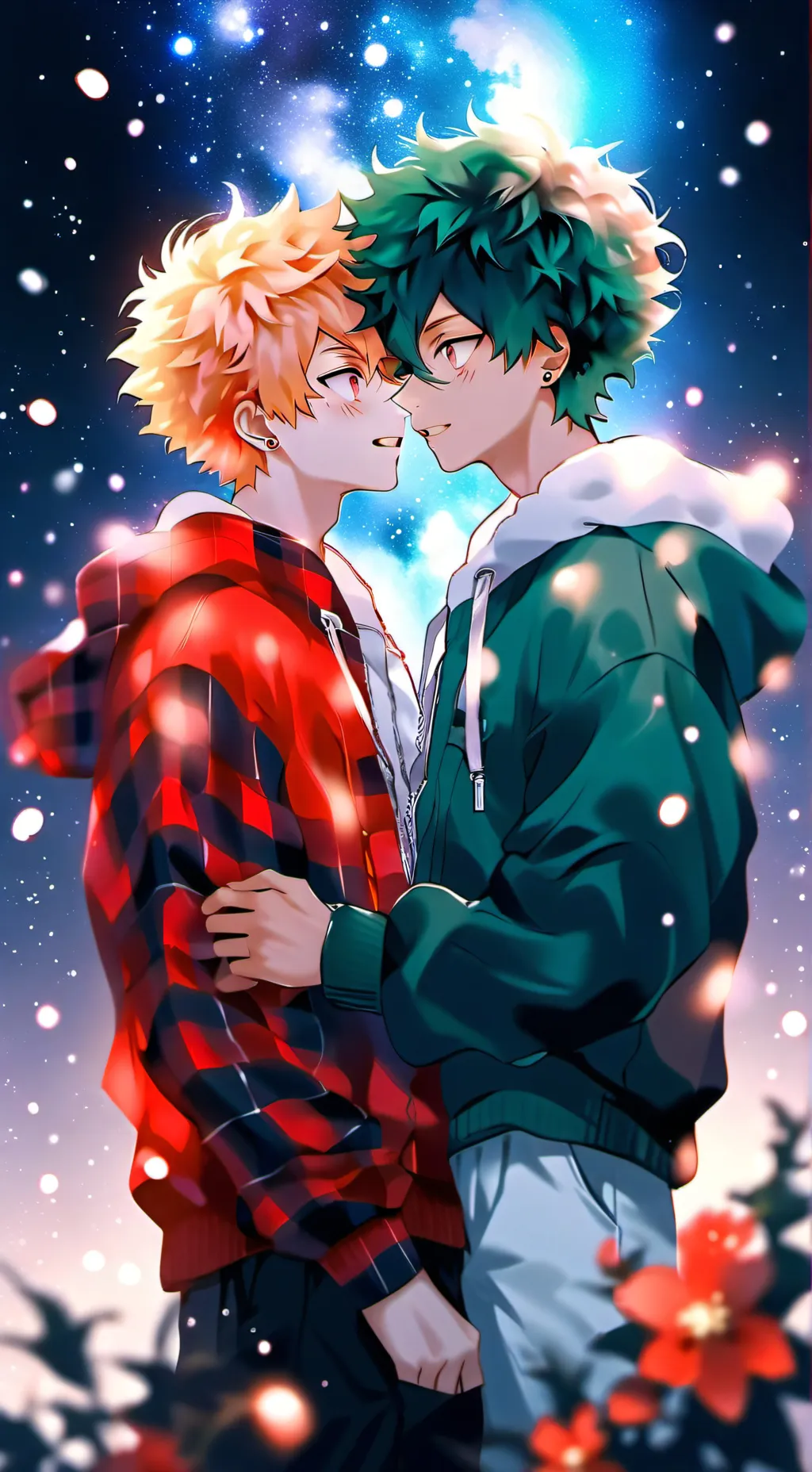 ai character: BAKUDEKU background