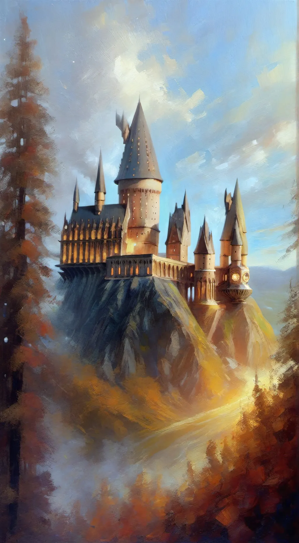 ai character: Old HarryPotter 2! background