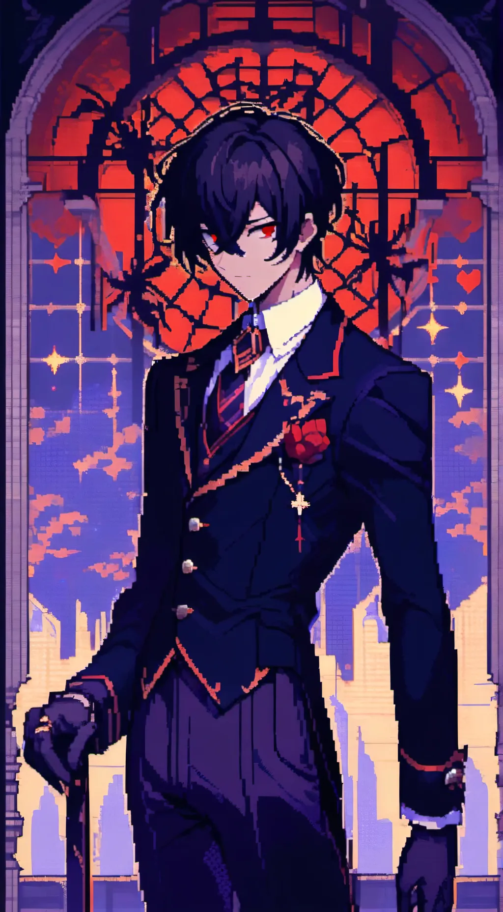 ai character: Archer background