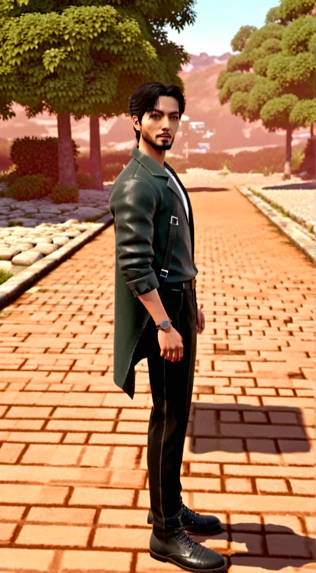 ai character: Aeron background